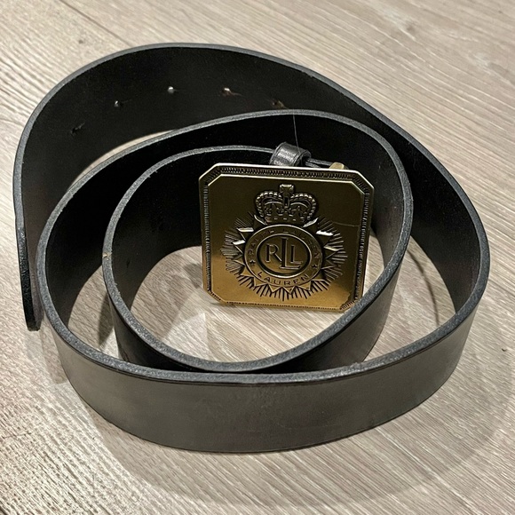 Ralph Lauren Leather Belt - Picture 3 of 4